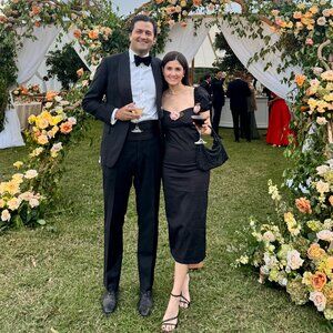 BERNADETTE Robert Dress / Bernadette Dress Robert Rosettes quality fabric 4 / 34